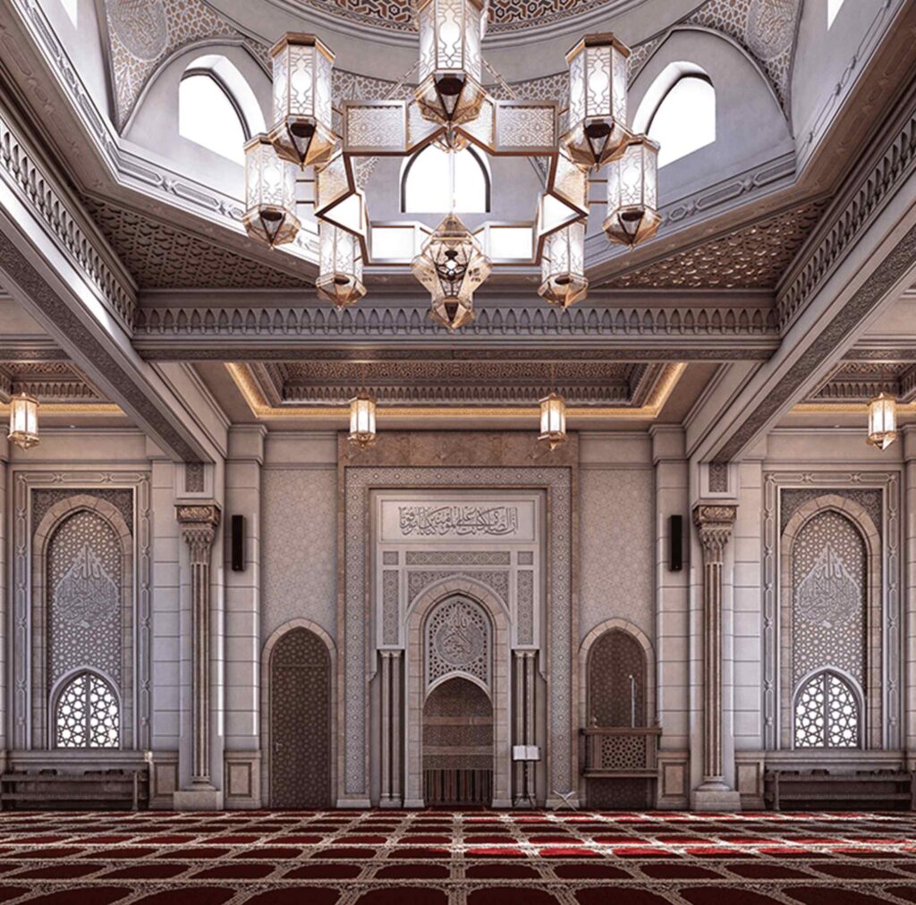 Mosque Interior Aghaz Housing